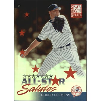 2002 Donruss Elite All-Star Salutes Century #5 Roger Clemens