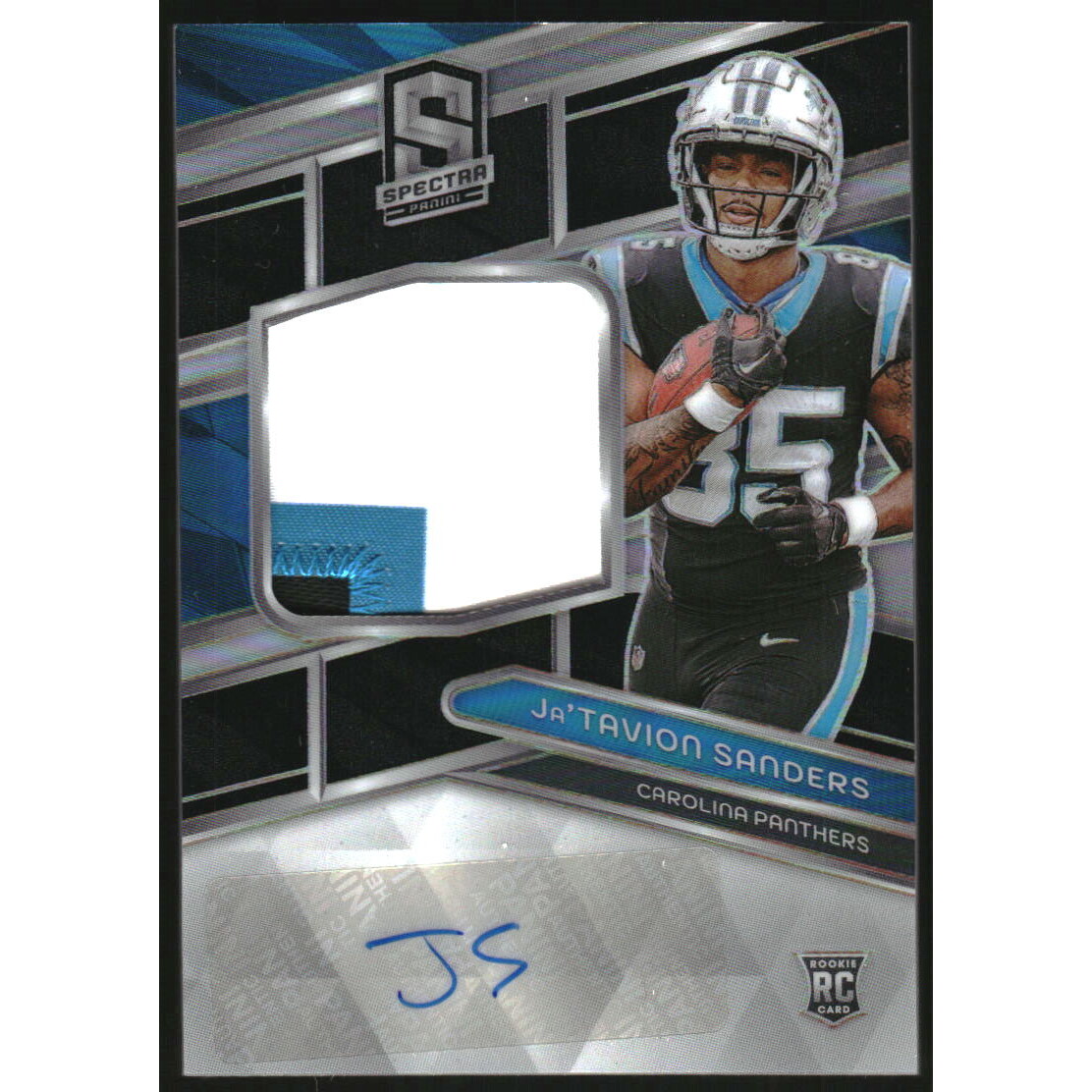 2024 Panini Spectra #226 Ja’Tavion Sanders JSY AU 2024 Panini Spectra #226 Ja’Tavion Sanders JSY AU