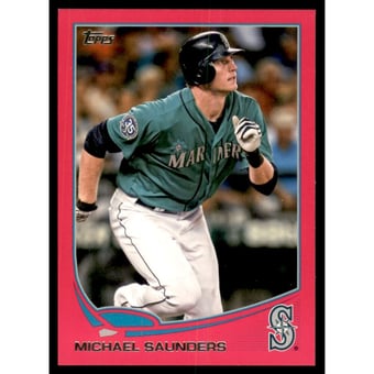 2013 Topps Mini Pink #297 Michael Saunders