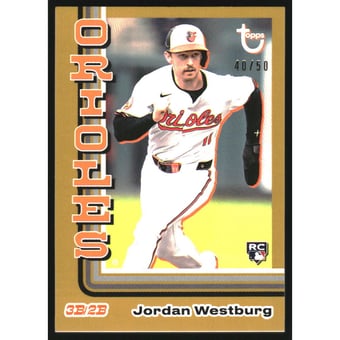 2024 Topps Brooklyn Collection Gold #43 Jordan Westburg