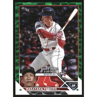 2023 Topps Update Green Foilboard #US5 Masataka Yoshida