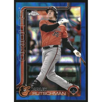 2025 Topps Chrome Blue Lava Refractors #271 Adley Rutschman