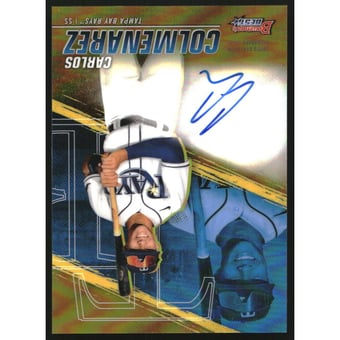 2021 Bowman's Best Best of '21 Autographs Gold Refractors #B21CC Carlos Colmenarez