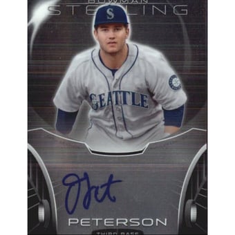 2013 Bowman Sterling Prospect Autographs #DP D.J. Peterson
