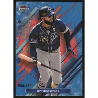2025 Finest Sky Blue Refractors #266 Junior Caminero