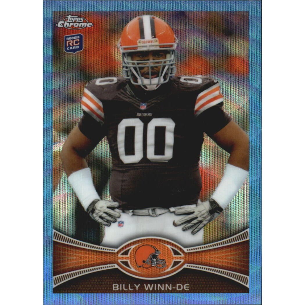 2012 Topps Chrome Blue Wave Refractors #BW196 Billy Winn. rookie card picture