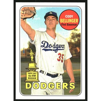 2018 Topps Heritage Rookie Cup Variations #118 Cody Bellinger