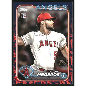 2024 Topps Team Color Border Variations #270 Victor Mederos
