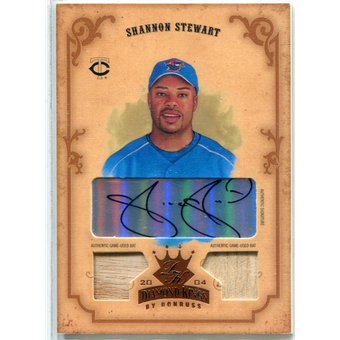 2004 Diamond Kings DK Combos Bronze #52 Shannon Stewart Bat-Bat/5