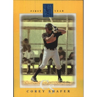 2003 Topps Tribute Contemporary Gold #91 Corey Shafer FY