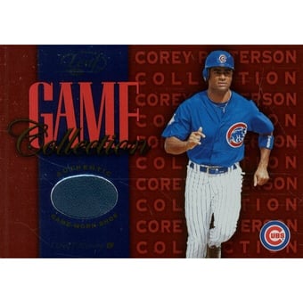 2002 Leaf Game Collection #CPS Corey Patterson Shoes SP/25