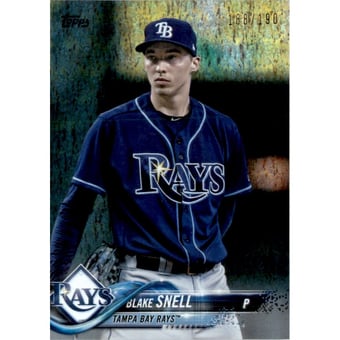 2018 Topps Factory Set Foilboard #489 Blake Snell
