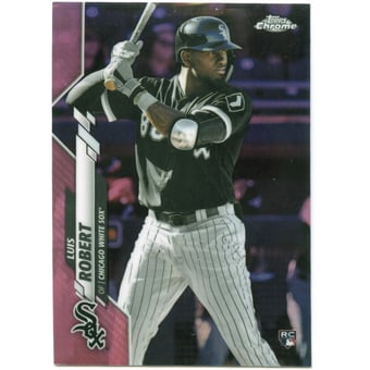 2020 Topps Chrome Pink Refractors #60 Luis Robert