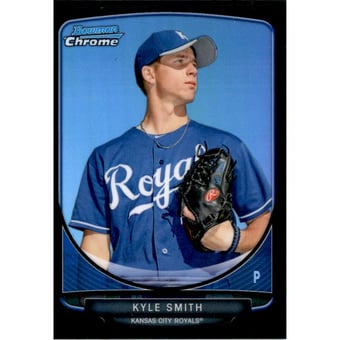 2013 Bowman Chrome Prospects Black Refractors #BCP205 Kyle Smith