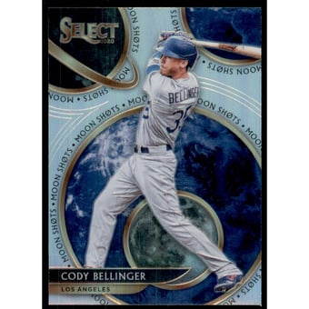2020 Select Moon Shots Prizms Holo #4 Cody Bellinger