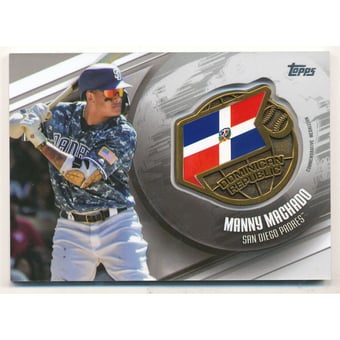 2020 Topps Global Game Medallions #GGMMM Manny Machado