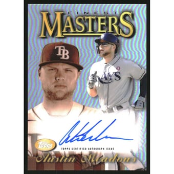 2021 Finest '97 Finest Masters Autographs Refractors #97FMAAM Austin Meadows/99