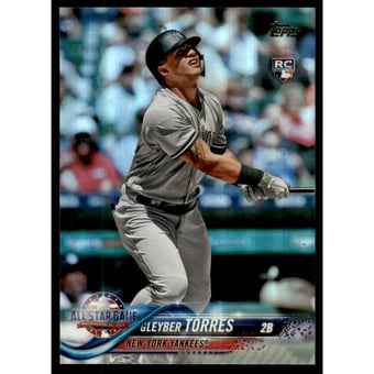 2018 Topps Update Rainbow Foil #US99 Gleyber Torres AS