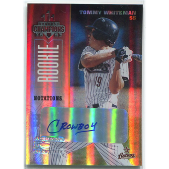 2003 Donruss Champions Autographs Notation #123 Tommy Whiteman/24