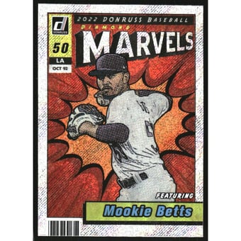 2022 Donruss Marvels Rapture #3 Mookie Betts
