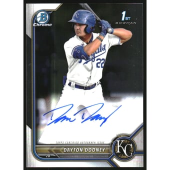 2022 Bowman Chrome Prospect Autographs #CPADDO Dayton Dooney