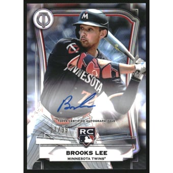 2025 Topps Tribute League Inauguration Autographs #LIABL Brooks Lee