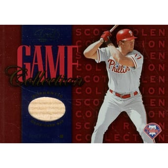 2002 Leaf Game Collection #SRB Scott Rolen Bat SP/250