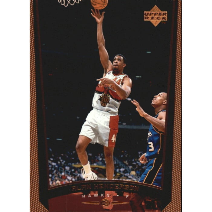 1998-99 Upper Deck Bronze #186 Alan Henderson. rookie card picture