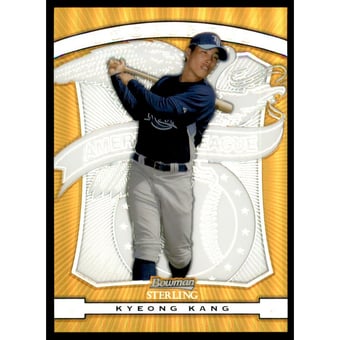 2009 Bowman Sterling Prospects Gold Refractors #KK Kyeong Kang