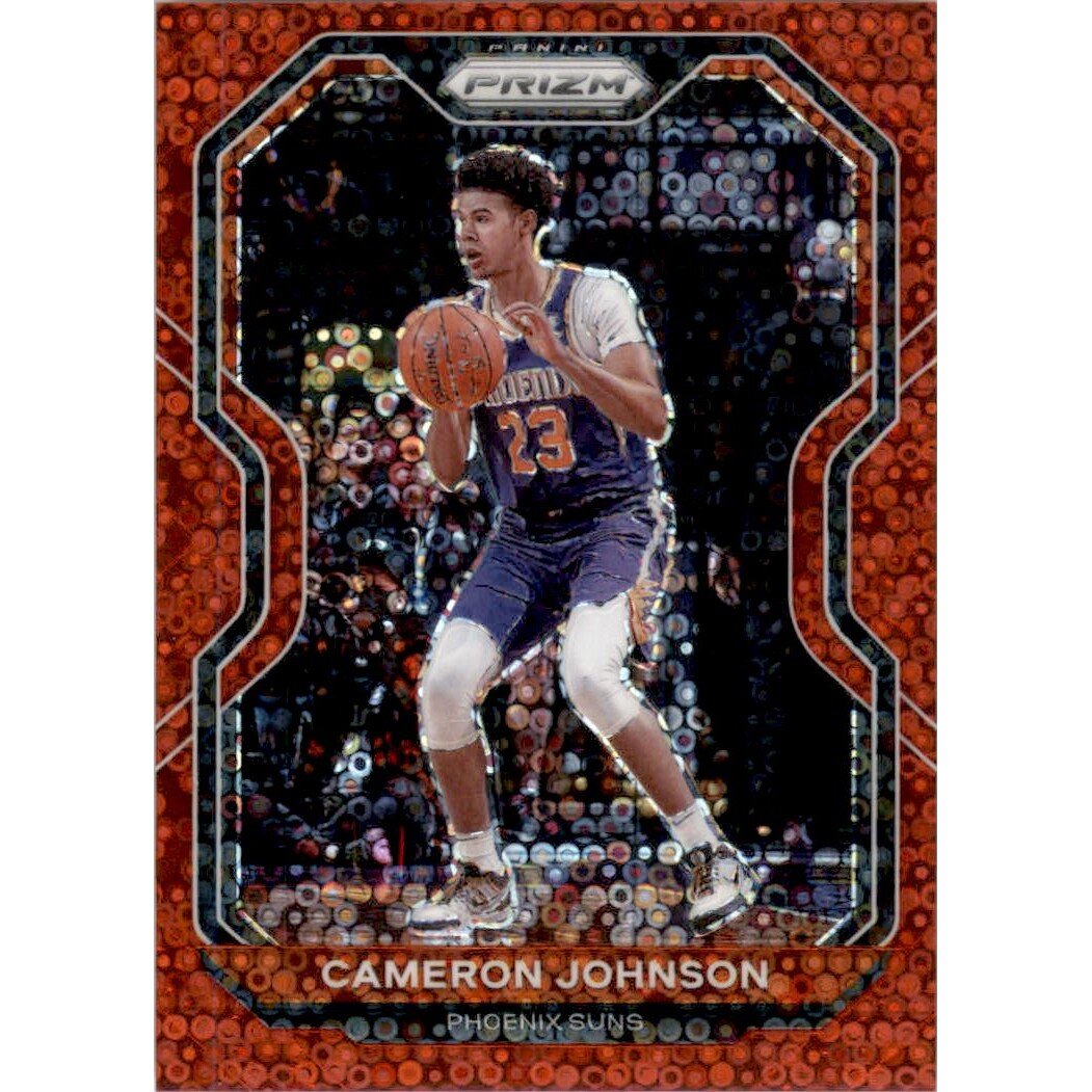 2020-21 Panini Prizm Prizms Fast Break Red #46 Cameron Johnson. rookie card picture