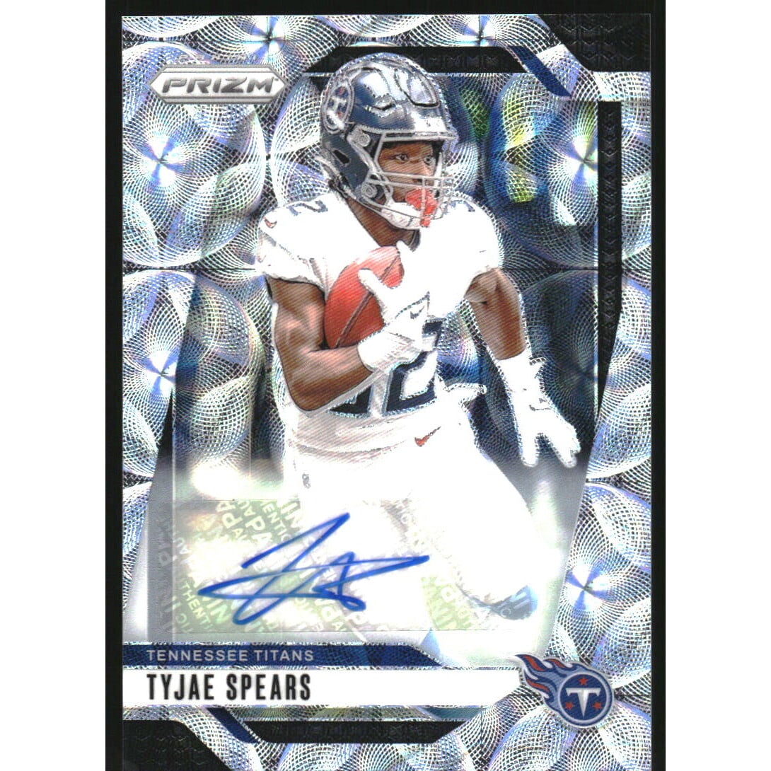 2024 Panini Prizm Prizms Choice Autographs #278 Tyjae Spears. rookie card picture