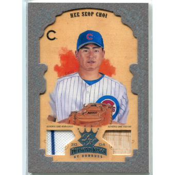 2004 Diamond Kings DK Materials Framed Silver #66 Hee Seop Choi Bat-Jsy/25
