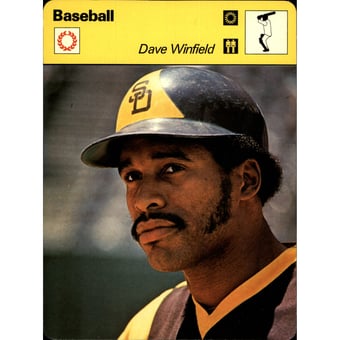 1977-79 Sportscaster Series 57 #5702 Dave Winfield