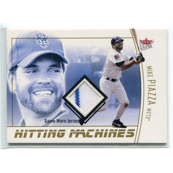 2004 Ultra Hitting Machines Jersey Gold #MP Mike Piazza