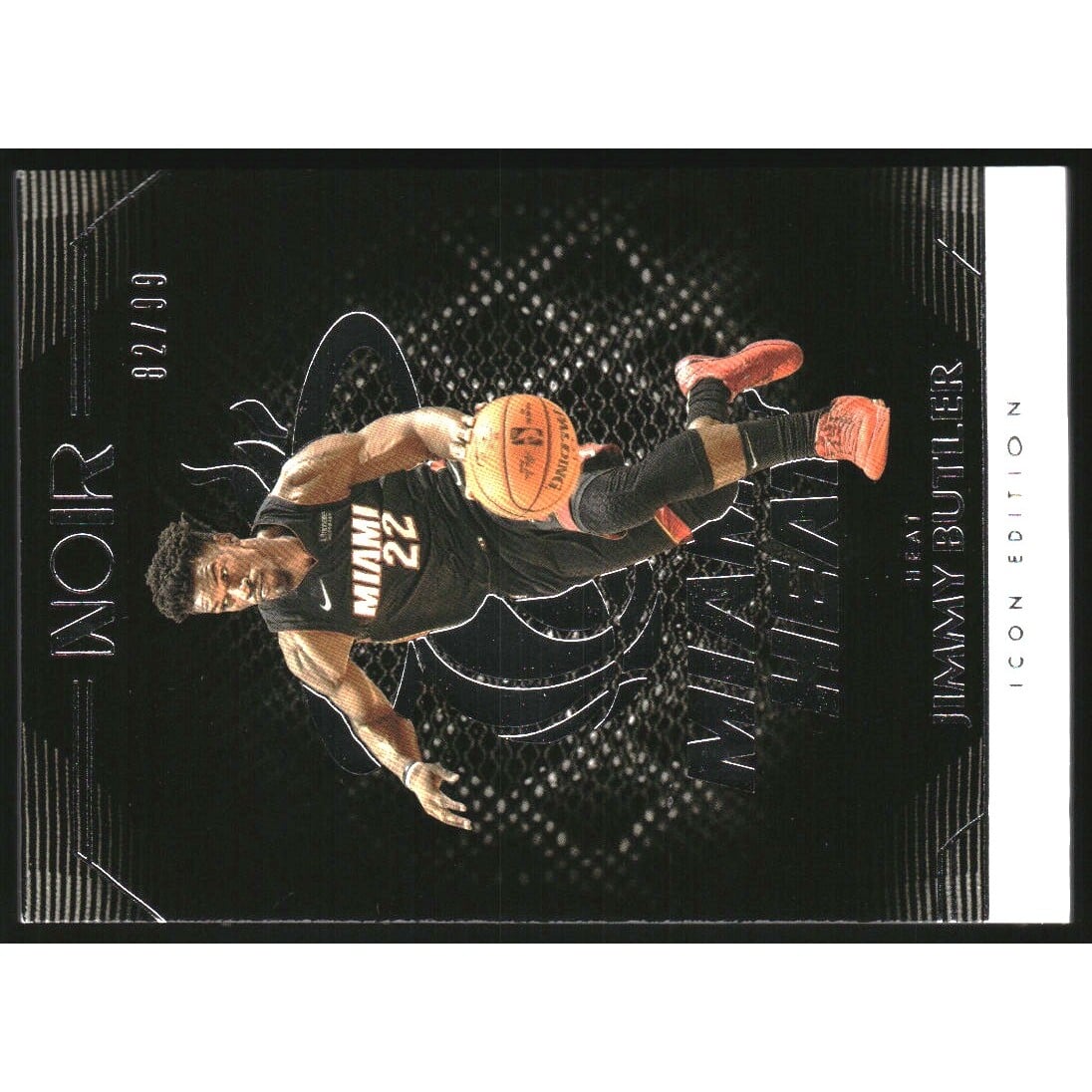 2019-20 Panini Noir #134 Jimmy Butler I. rookie card picture