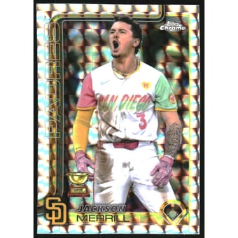 2025 Topps Chrome Geometric Refractors #61 Jackson Merrill