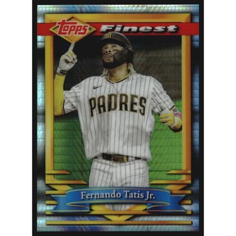 2021 Finest Flashbacks Prism Refractors #66 Fernando Tatis Jr.