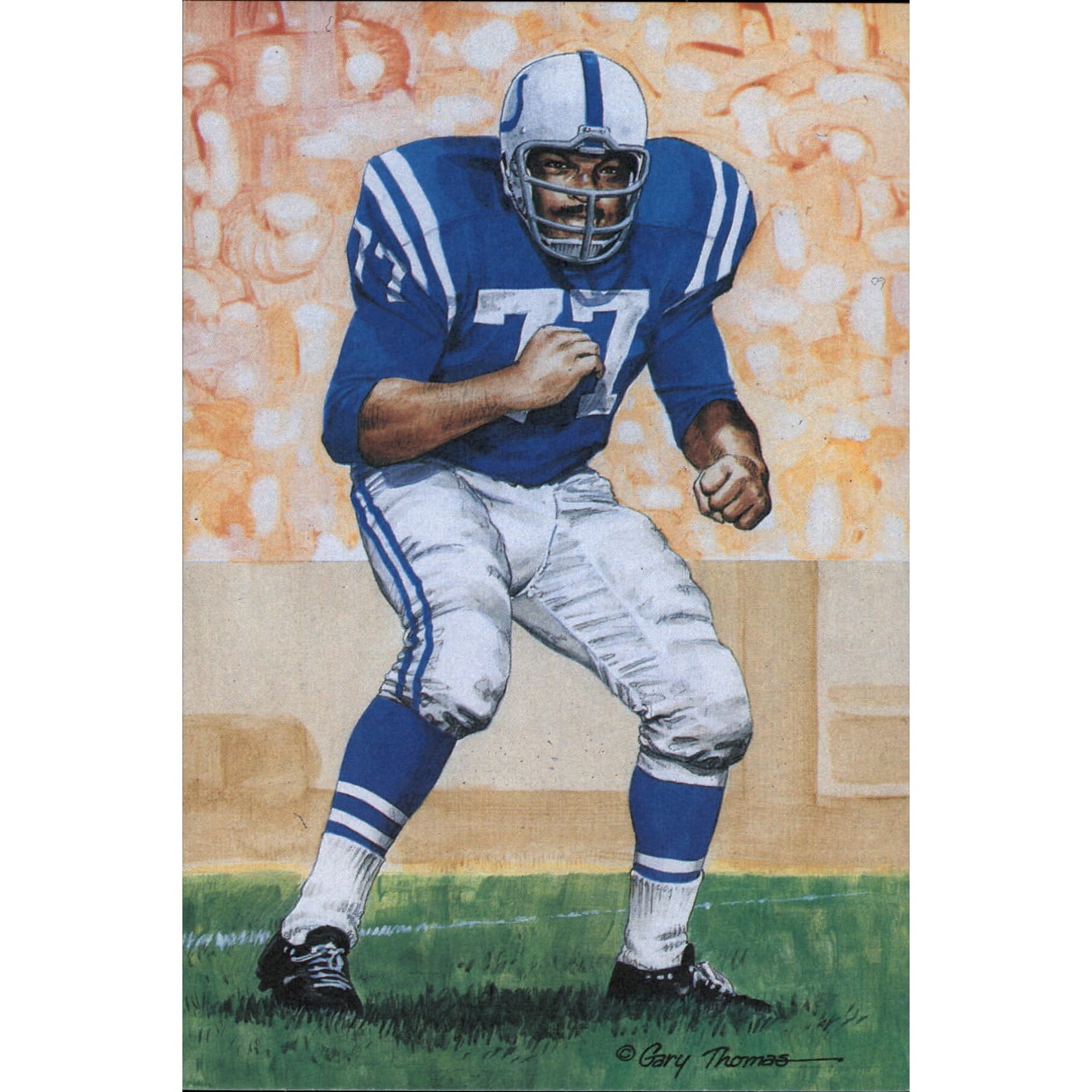 1989-97 Goal Line HOF #22 Jim Parker