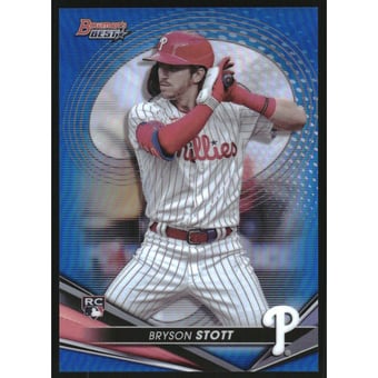 2022 Bowman's Best Blue Refractors #2 Bryson Stott