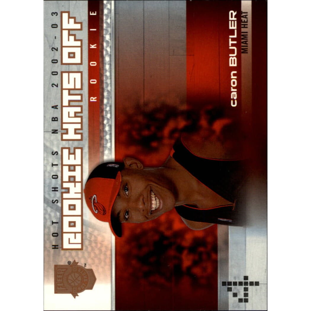 2002-03 Fleer Hot Shots Hot Hands #174 Caron Butler. rookie card picture