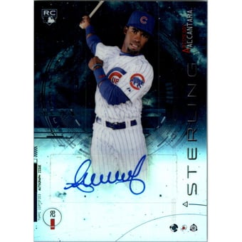 2014 Bowman Sterling Rookie Autographs Blue Refractors #BSRAAA Arismendy Alcantara