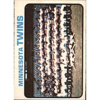 1973 O-Pee-Chee #654 Twins Team