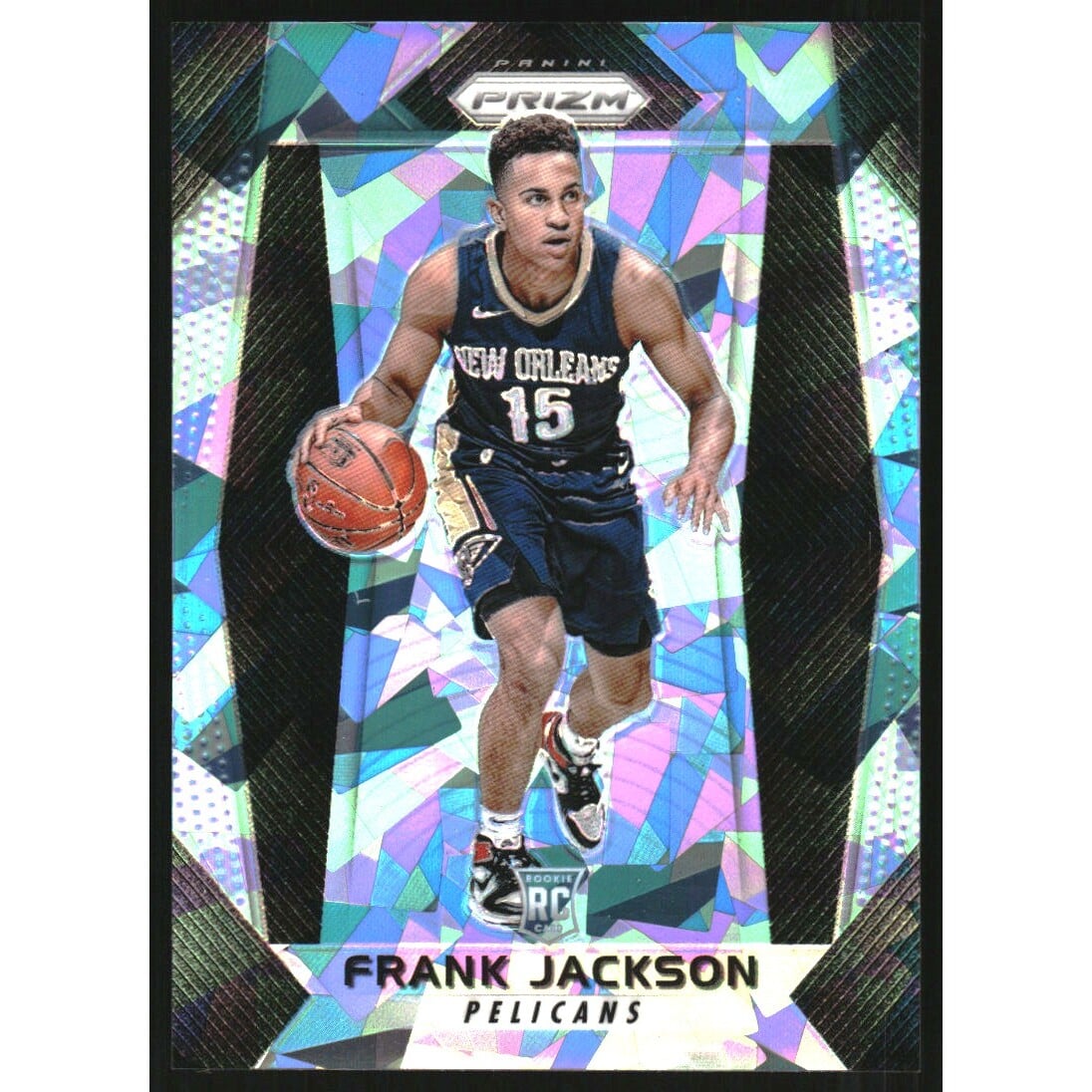 2017-18 Panini Prizm Prizms Blue Ice #125 Frank Jackson. rookie card picture