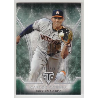 2015 Topps Triple Threads Emerald #94 Carlos Correa