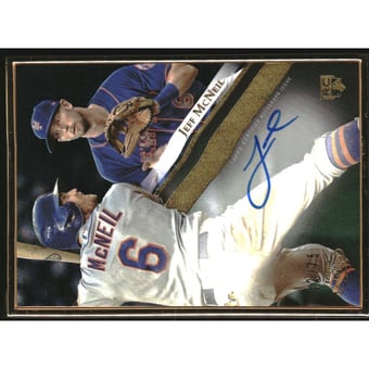 2019 Topps Gold Label Framed Autographs Black #GLAJM Jeff McNeil/75