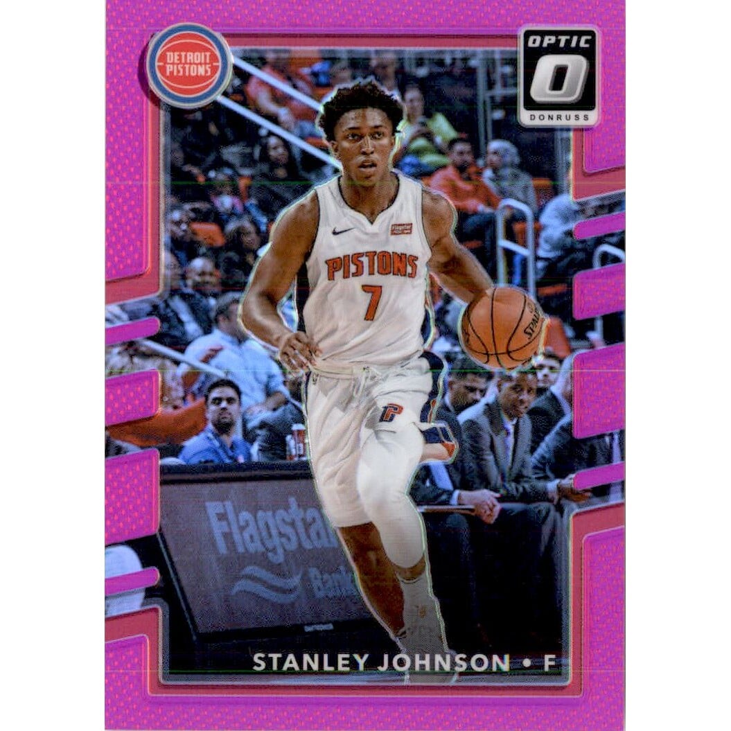 2017-18 Donruss Optic Pink #45 Stanley Johnson. rookie card picture