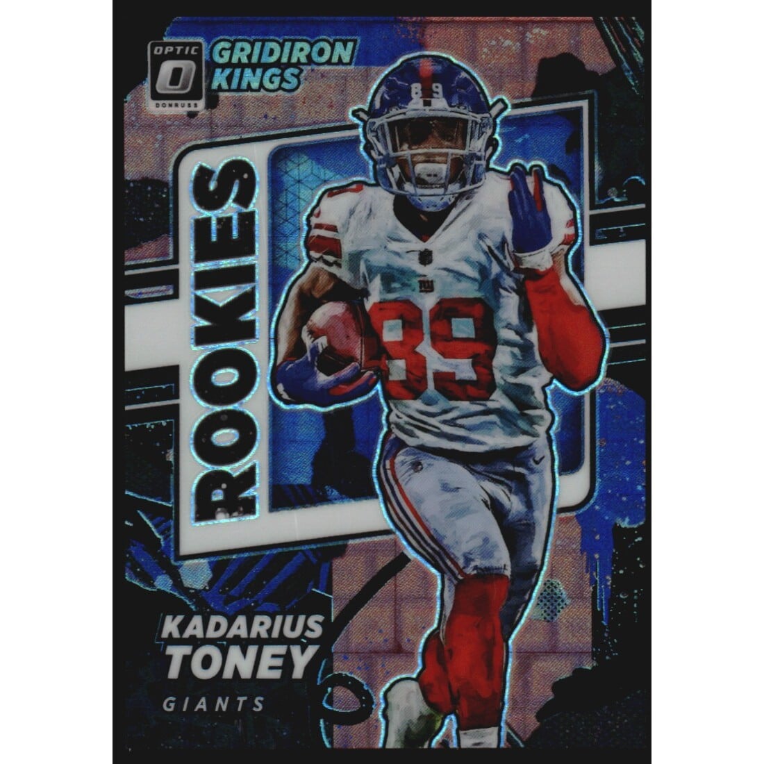 2021 Donruss Optic Rookie Gridiron Kings Black Pandora #10 Kadarius Toney. rookie card picture