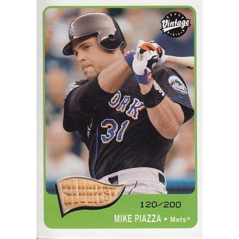 2003 Upper Deck Vintage Slugfest #SMP Mike Piazza
