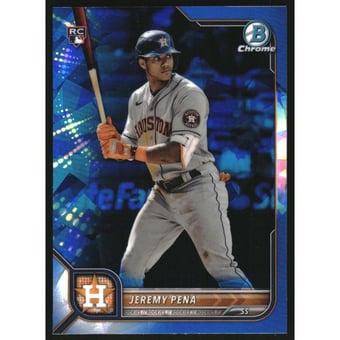 2022 Bowman Chrome Sapphire #35 Jeremy Pena RC