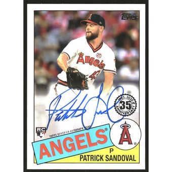 2020 Topps '85 Topps Autographs #85APS Patrick Sandoval